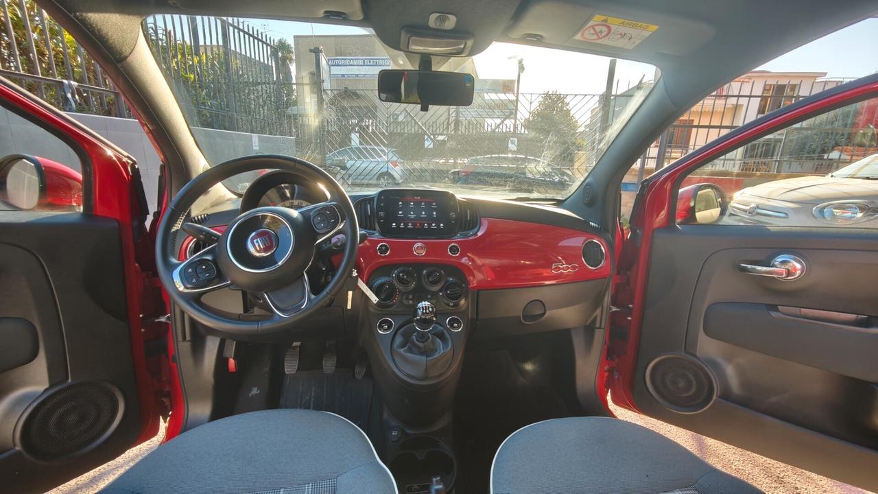 Fiat 500 1.0 Hybrid Star perfetta pari a nuova bi colore