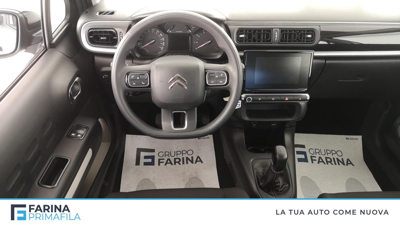 CITROEN C3 1.2 puretech Plus s&s 83cv neopatentati