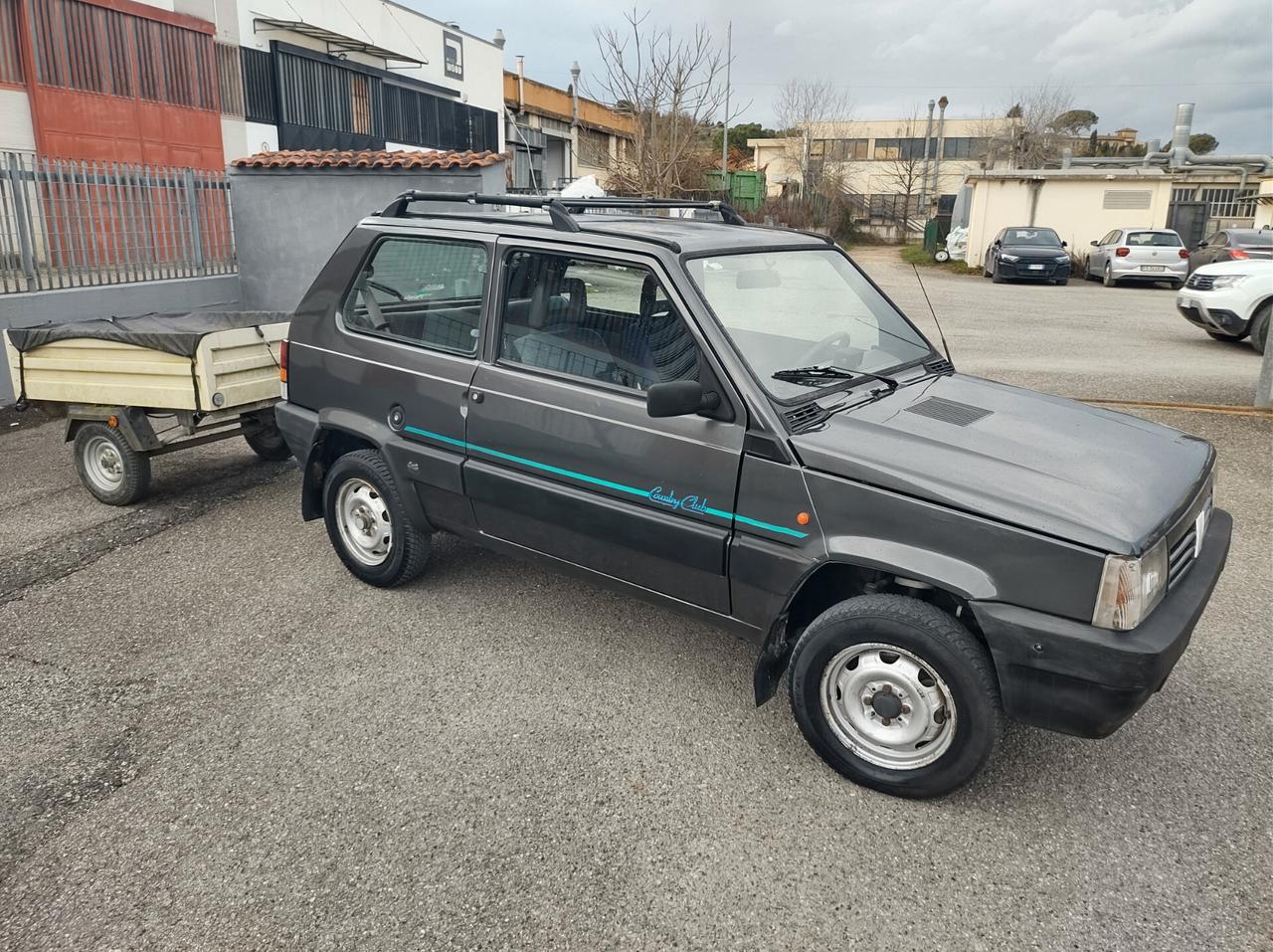 Fiat Panda 1100 i.e. cat 4x4 Country Club gancio traino carrello appendice