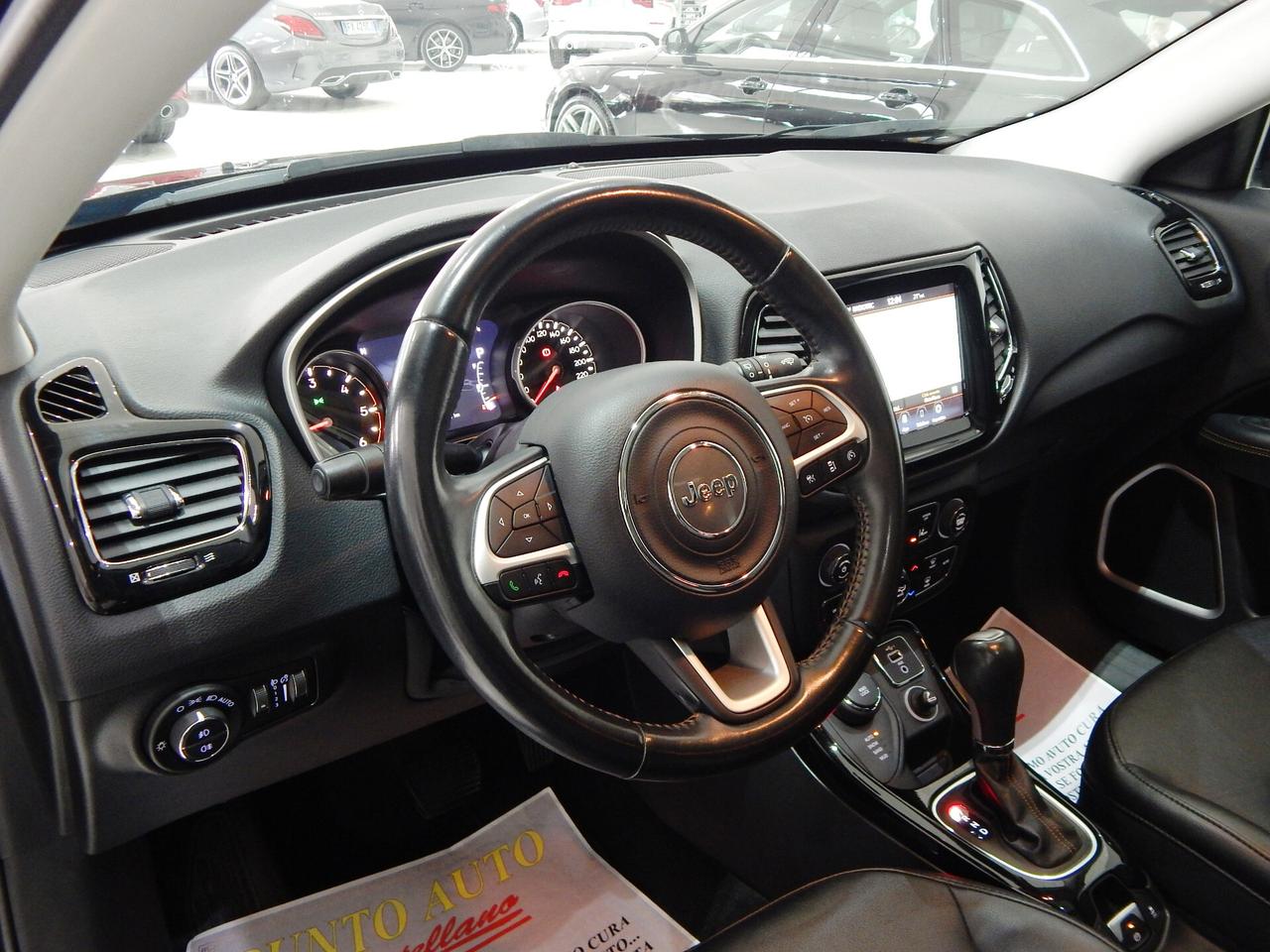 Jeep Compass 2.0 mjt Limited 4wd 140cv Aut TETTO-NAVI-PELLE-LED