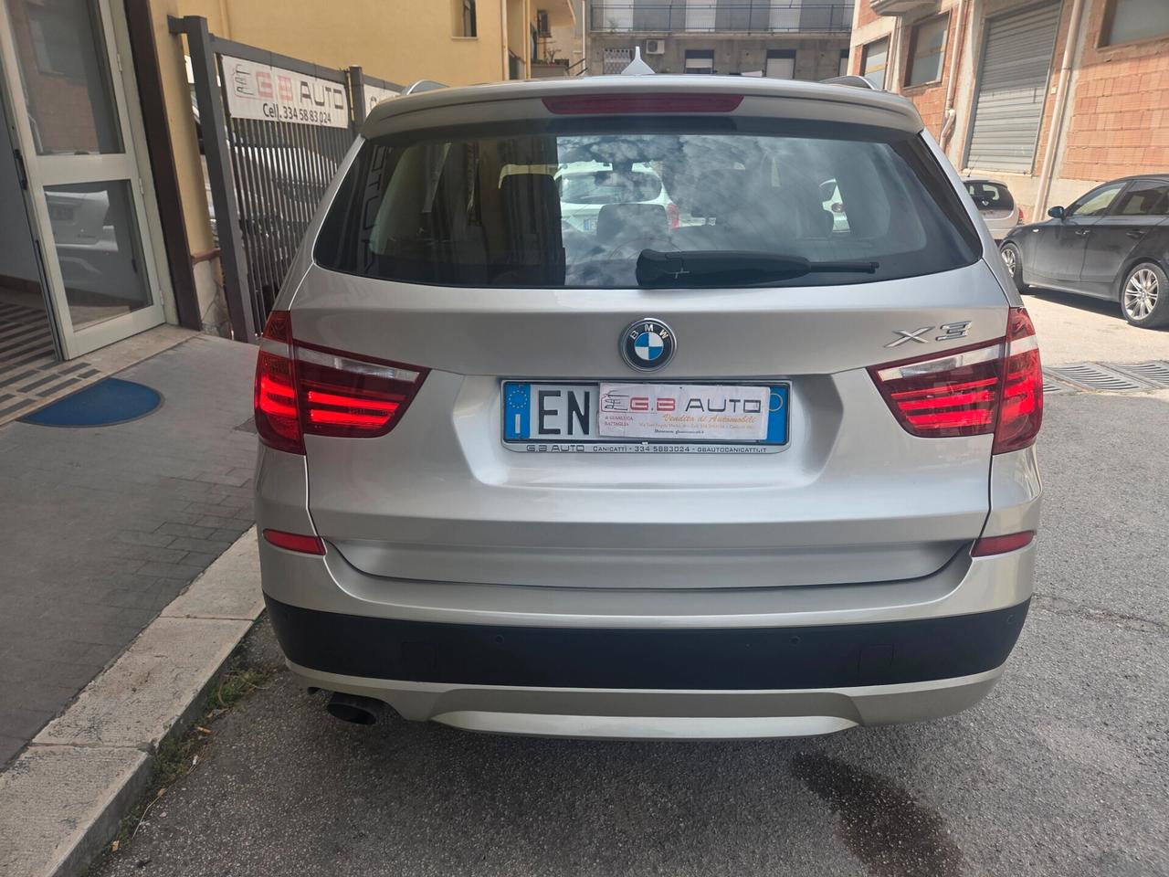 BMW X3 ANNO 2013 2.0 184 CV NAVIG LED KM CERTIFICATI