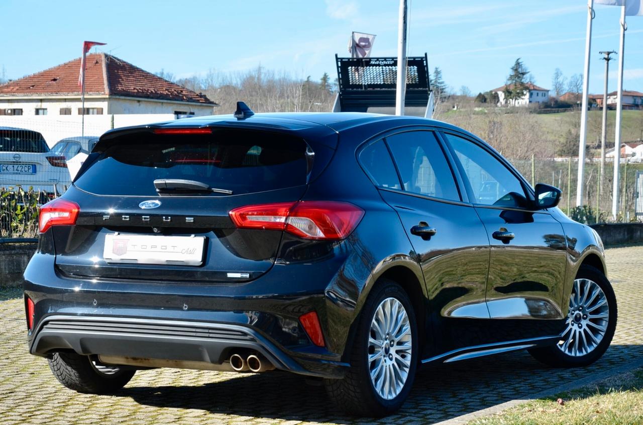 FORD FOCUS 1.0 ECOBOOST HYBRID ST-LINE X 155cv, UFF ITALIANA, SERVICE FORD, RETROCAMERA, APPLE ANDROID, PERMUTE