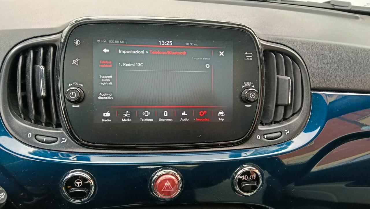 FIAT 500 DOLCEVITA -TETTO-GARANZIA FULL