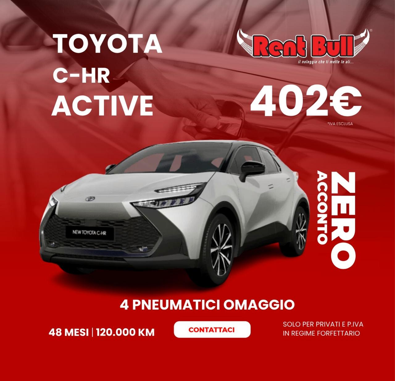 Toyota C-HR NOLEGGIO A LUNGO TERMINE