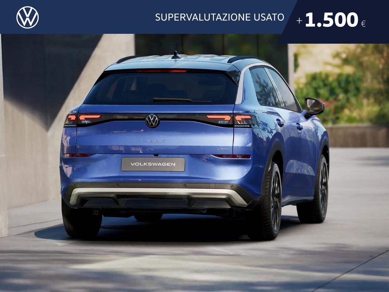 Volkswagen T-Roc 1.5 etsi life 115cv dsg