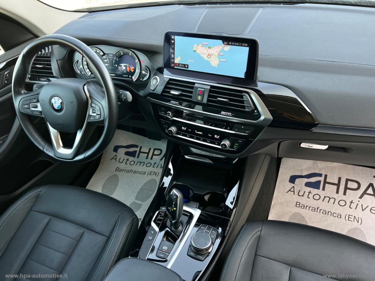 BMW X3 xDrive20d Luxury NAVI PELLE LED CERCHI 19