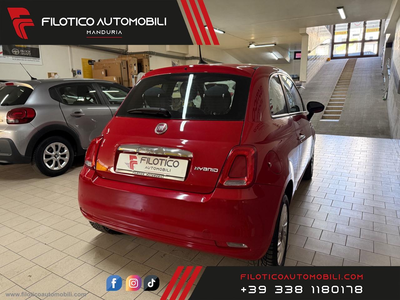 FIAT 500 1.0 Hybrid Cult PACK CULT PLUS - CARPLAY