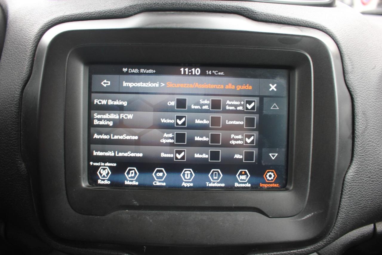 RENEGADE 1.6-120cv*PREZZO VERO* GARANZIA 12 M-IVA DEDUCIBILE