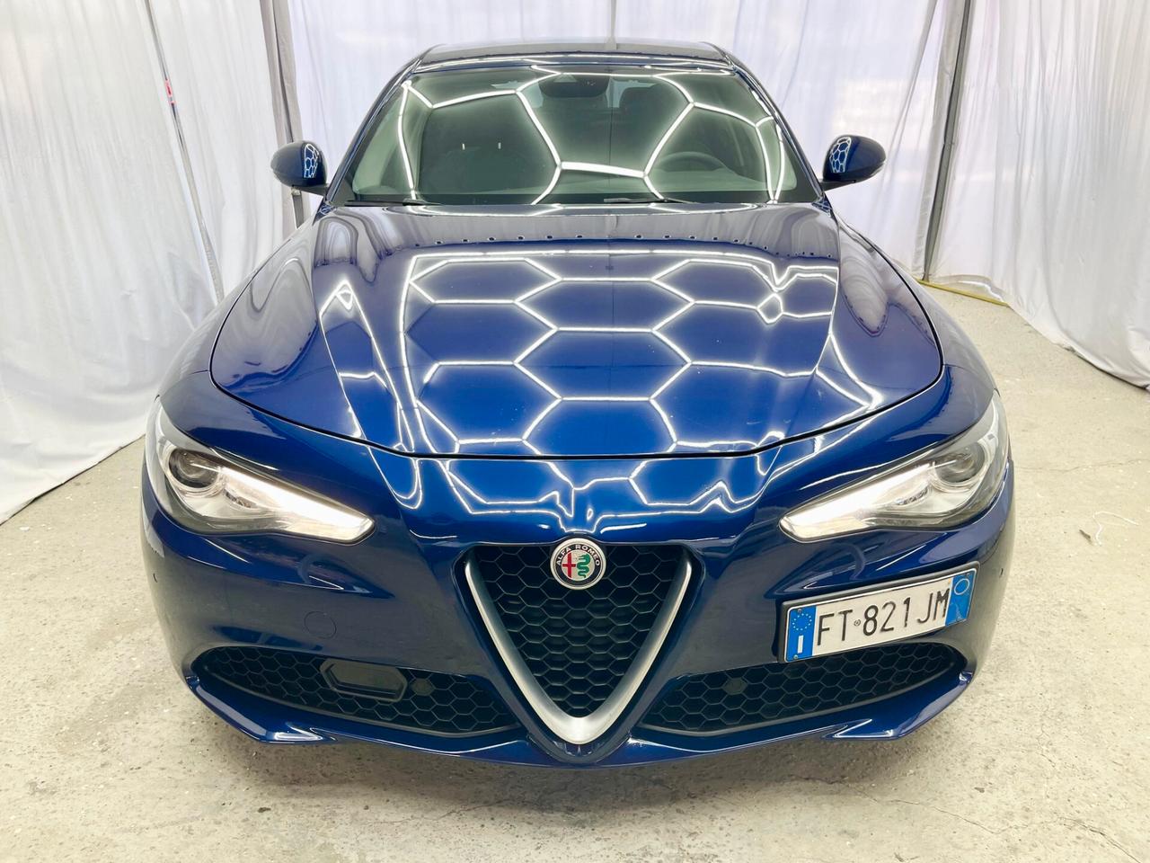 Alfa Romeo Giulia SUPER - AUTOMATICA CAMBIO F1 MISTO PELLE PRONTA CONSEGNA