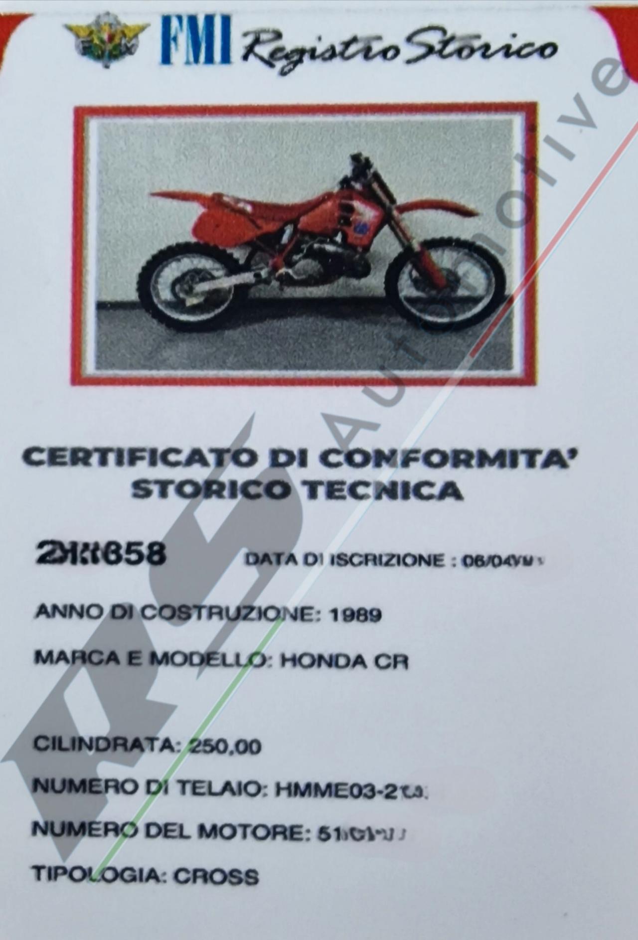 Honda CR 250