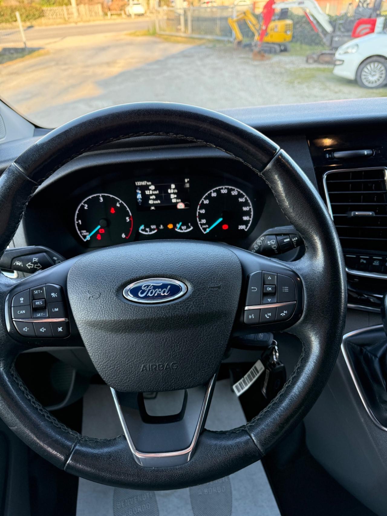 Ford Tourneo Custom 320 2.0 EcoBlue 185CV MHEV PL c/sollev. Tit.