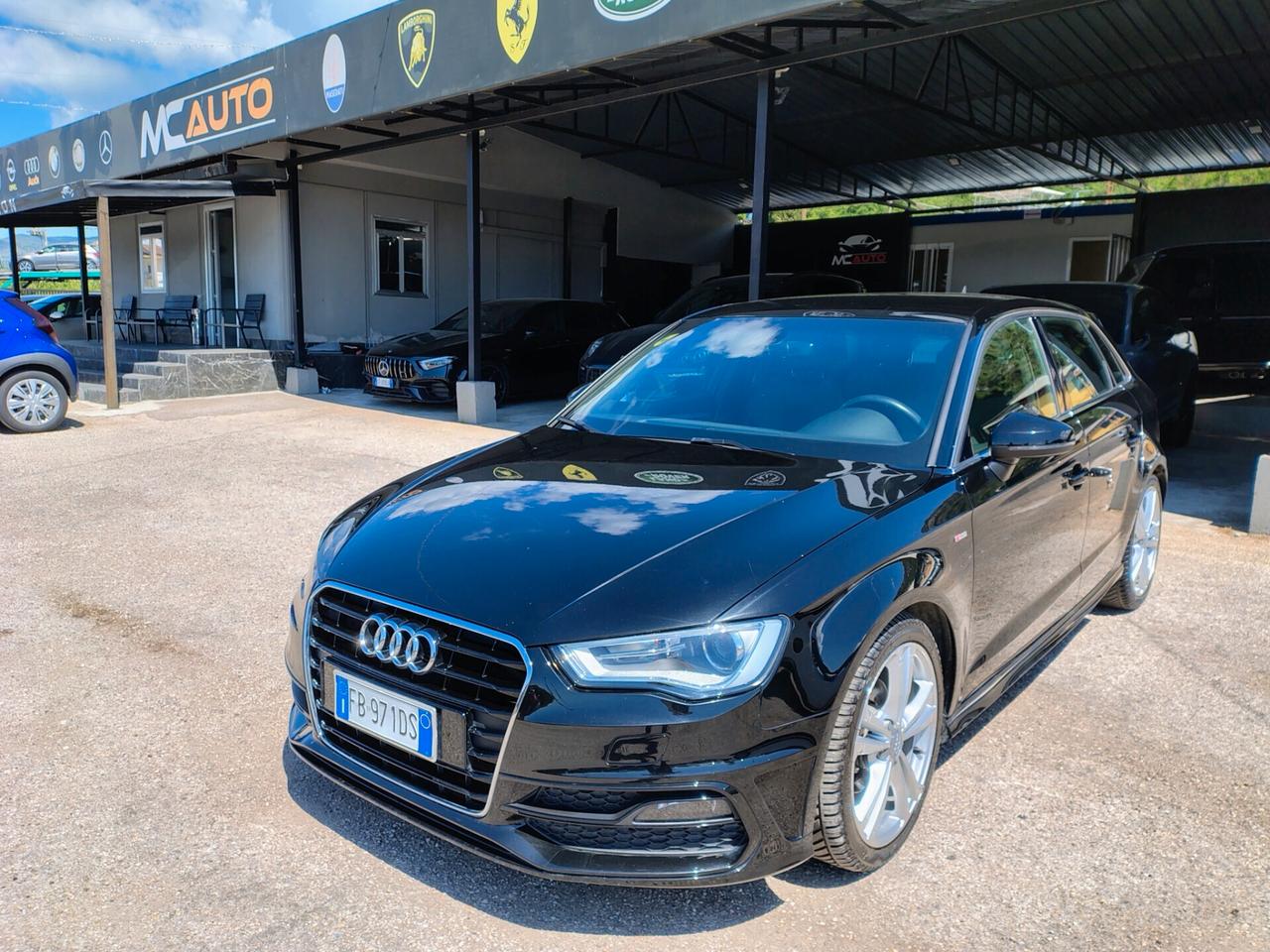 Audi A3 SPB 2.0 TDI 150 CV clean diesel S tronic S-LINE