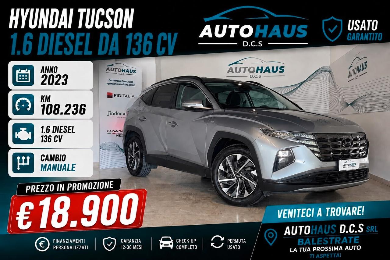 Hyundai Tucson 1.6 CRDI 136 CV