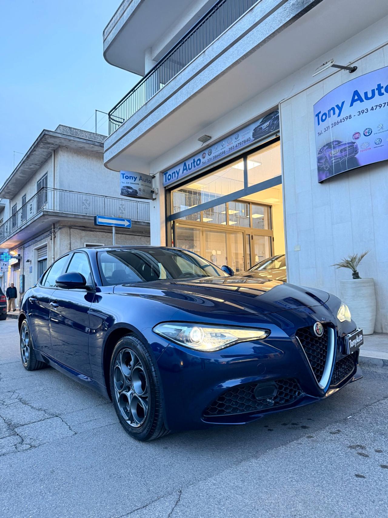 Alfa Romeo Giulia 2.2 Turbodiesel 136 CV AT8 Business NAVI,TELECAMERA,FARI FULL LED,BLUETOOTH,ANDROID AUTO