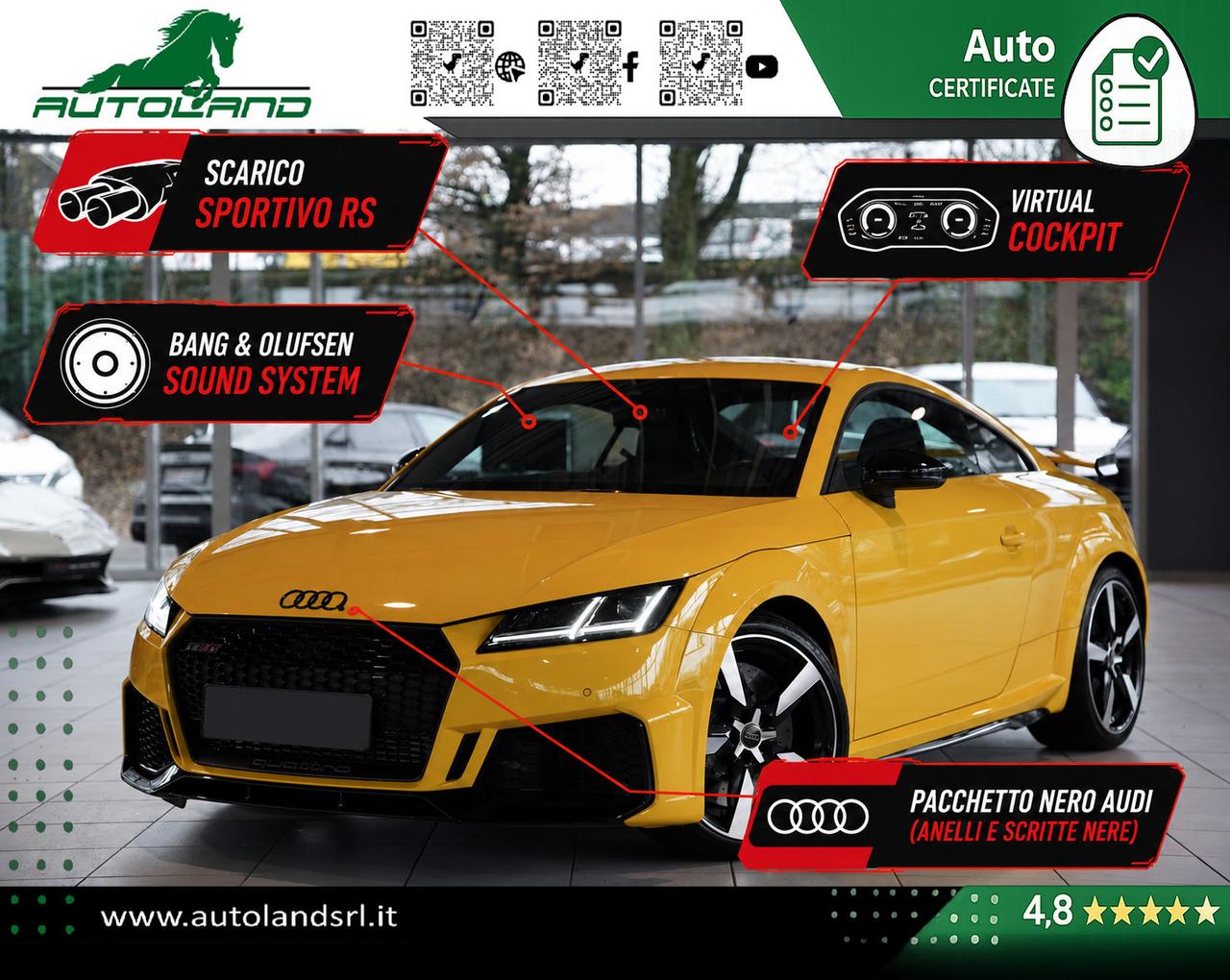 Audi TTRS Coupe 2.5 quattro s-tronic