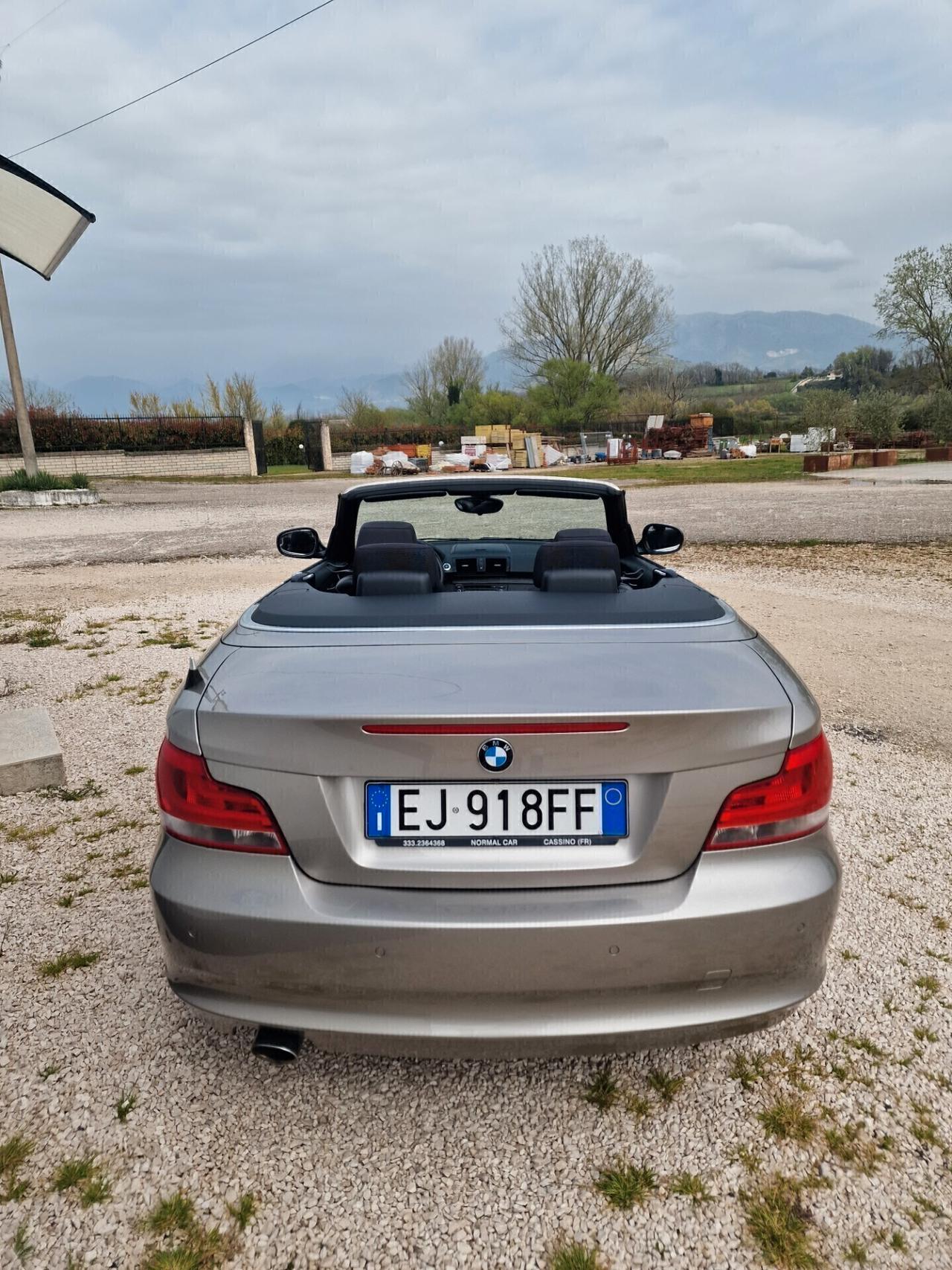 Bmw 118d 2.0 143CV Cabrio Futura "Tagliandi Bmw"