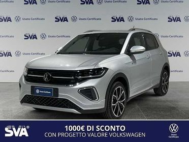 Volkswagen T-Cross Mark 1 Facelift (2024) 1.0TSI 115CV R-Line Plus - NEOPATENTATI/IVA ESPOSTA -