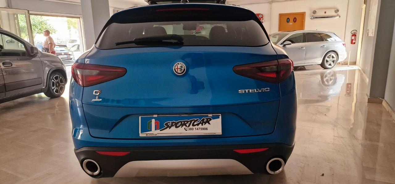 STELVIO 2.2 JTM 210 CV VELOCE BLU MISANO TETTO PANORAMICO