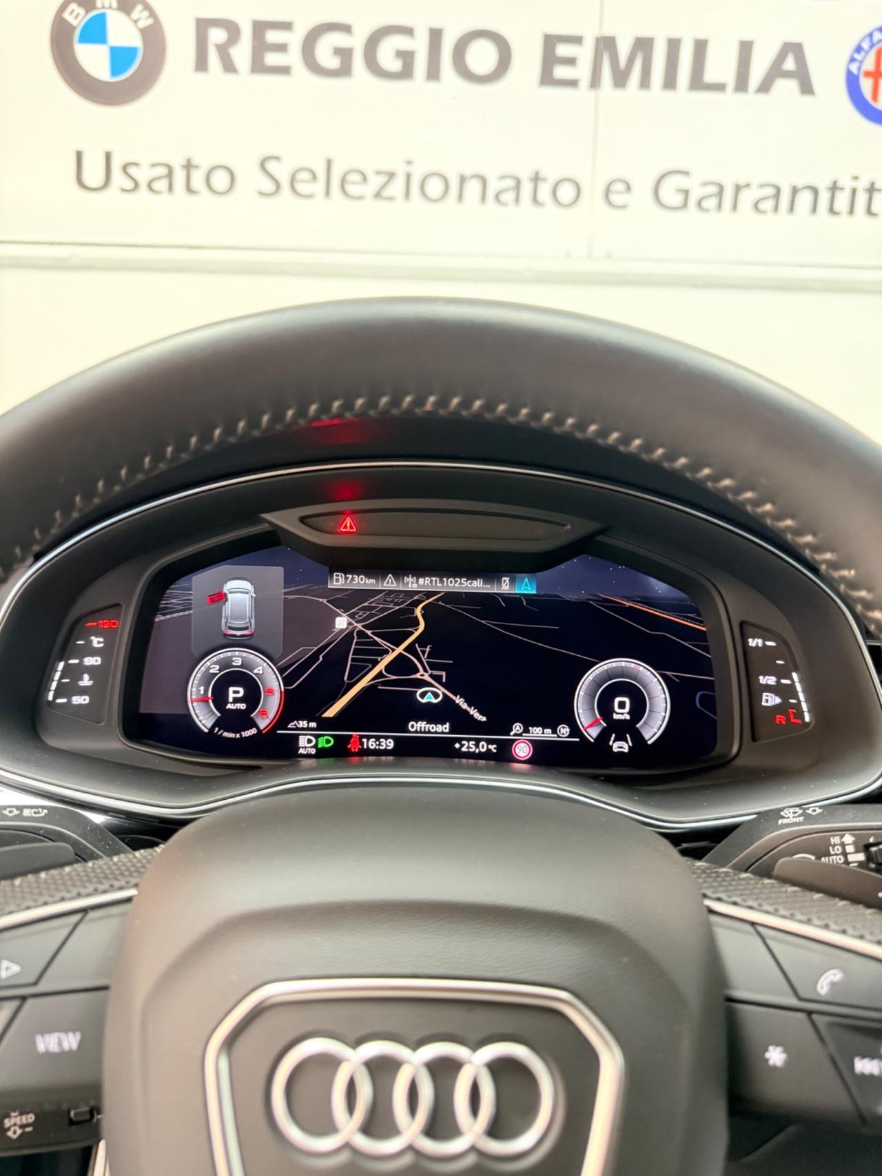 Audi Q8 50 TDI 286 CV MHEV QUATTRO TIPTRONIC SLINE PLUS 03/2019 EURO 6B TETTO VENTILATI 4 RUOTE STERZANTI