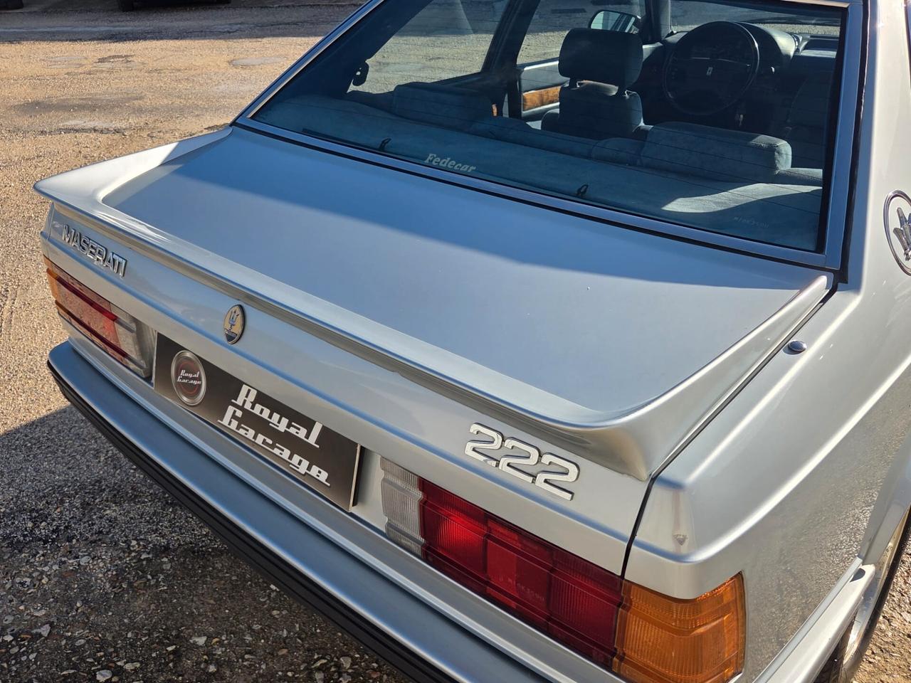 Maserati 222 BITURBO COUPE’ -KM 29.900-