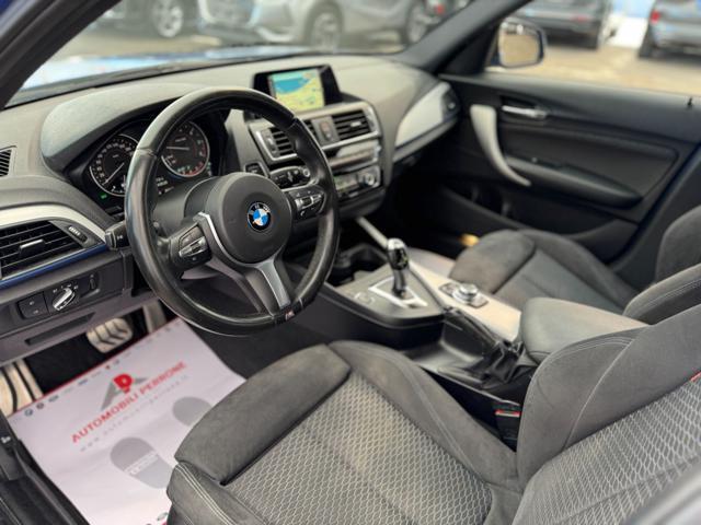 BMW 118 d 150cv M-Sport (Blu Estoril - Auto/Navi/LED/BT)