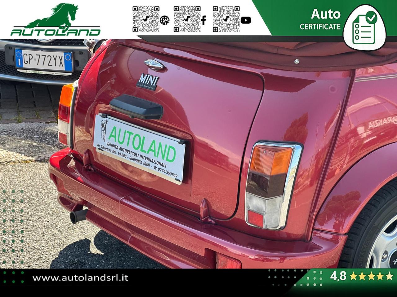 Rover Mini Cabriolet Mini 1.3 Cabriolet FINANZIABILE