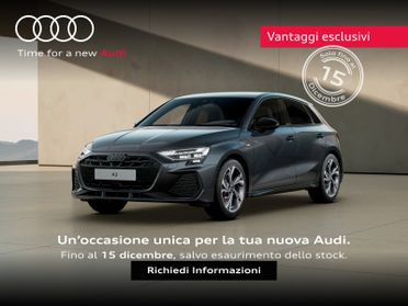 Audi A3 sportback 45 1.5 tfsi e s line edition s-tronic