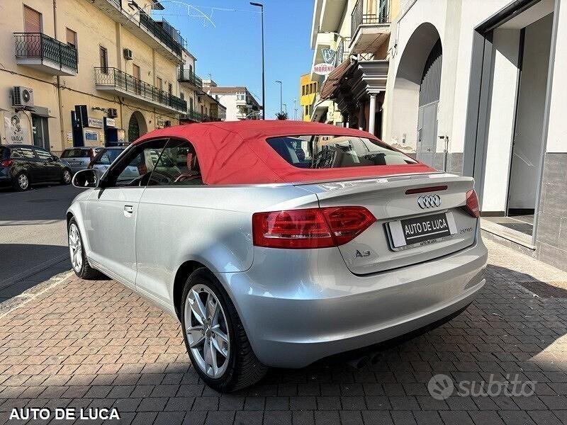 Audi a3 cabrio 2.0 tdi 140cv ambition certificata