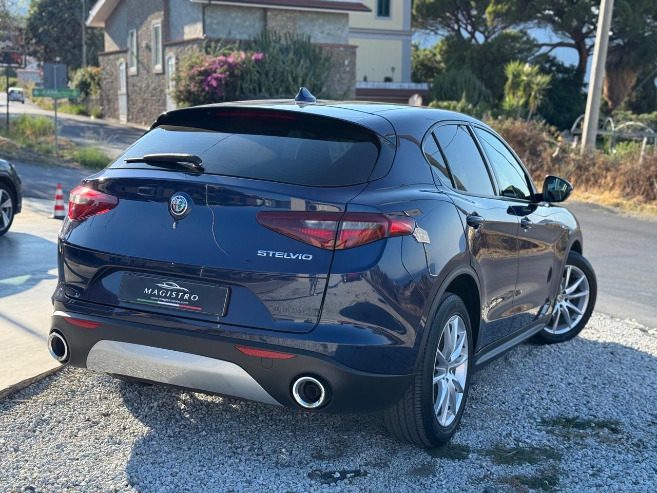 Alfa Romeo STELVIO 2.2 TD 160CV AT8 Blu Montecarlo