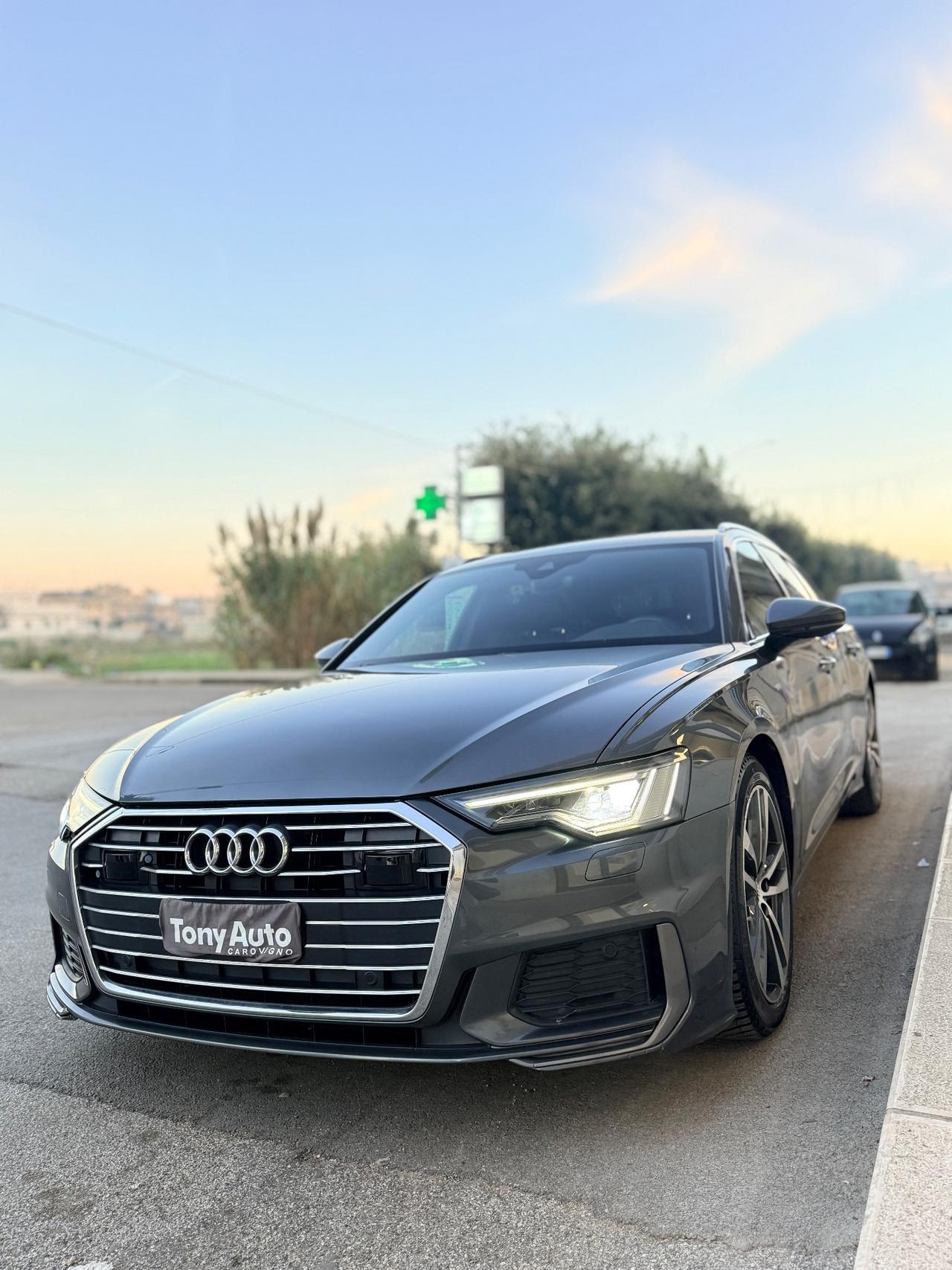 Audi A6 40 2.0 mhev (diesel/elettrica)TDI S tronic Sport, cambio s-tronic, modello S-LINE,KM CERTIFICATI