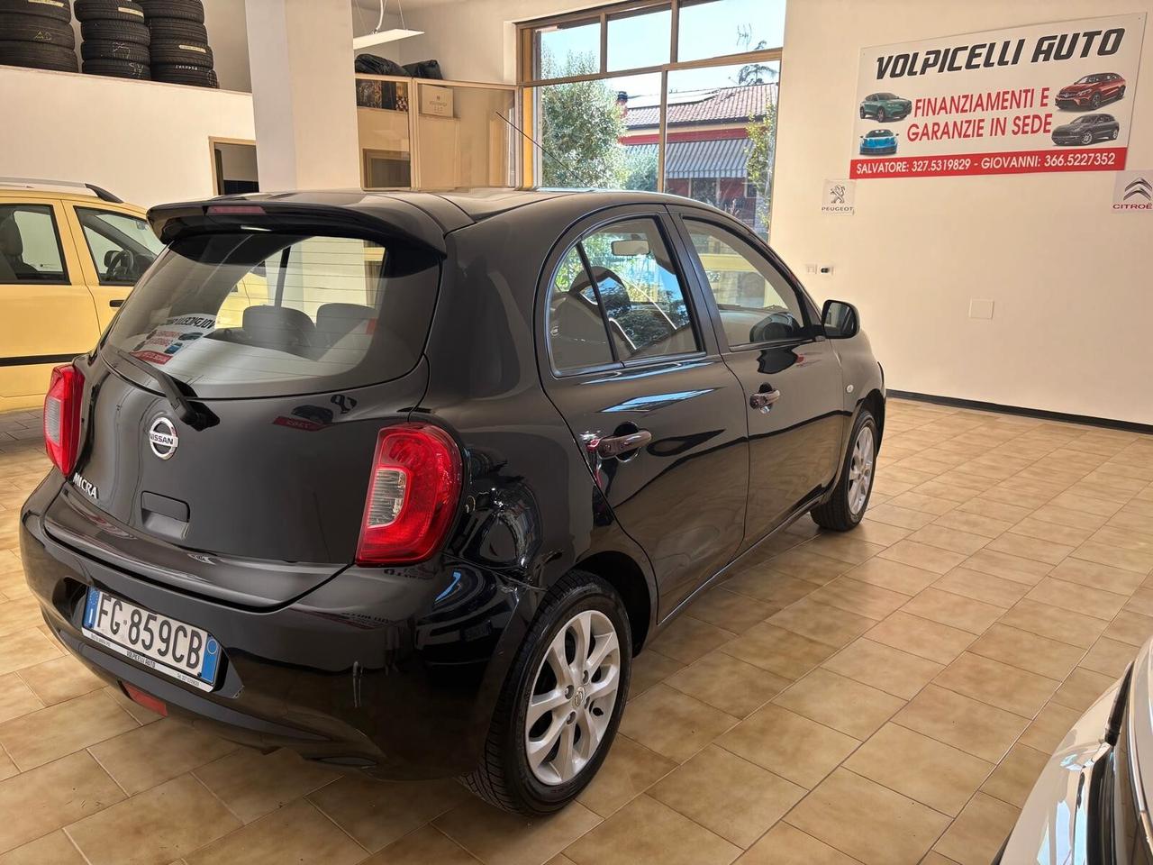 NISSAN MICRA ANNO 2016 BZ GPL ADATTA NEOPATENTATI KM 140 MILA
