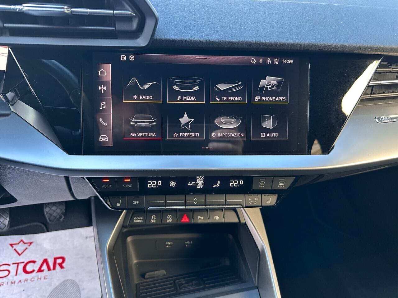 Audi A3 SPORTBACK 30 TDI (2.0 116 cv) NAVI / VIRTUAL / LED MATRIX