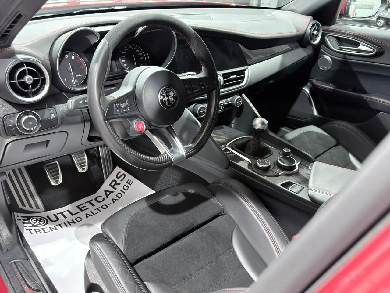 ALFA ROMEO GIULIA QUADRIFOGLIO 2.9 510cv MANUALE