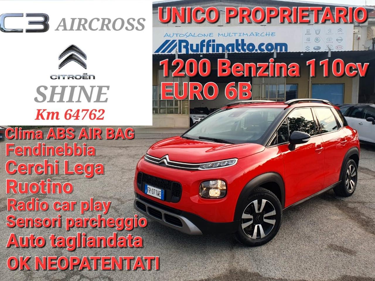 Citroen C3 Aircross PureTech 82 Shine