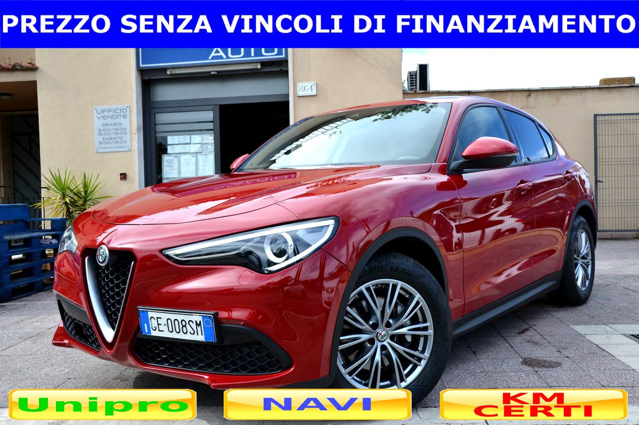 Alfa Romeo Stelvio 2.2 160CV AT8 SUPER RWD **PREZZO VERO**UNIPRO'**