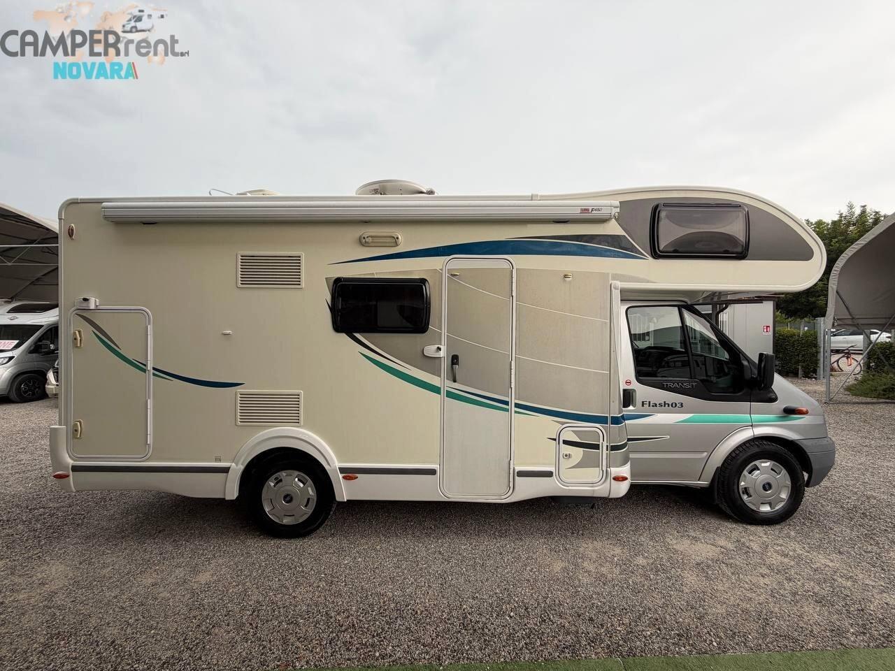 Chausson FLASH 03 MANSARDATO LETTI A CASTELLO IN CODA