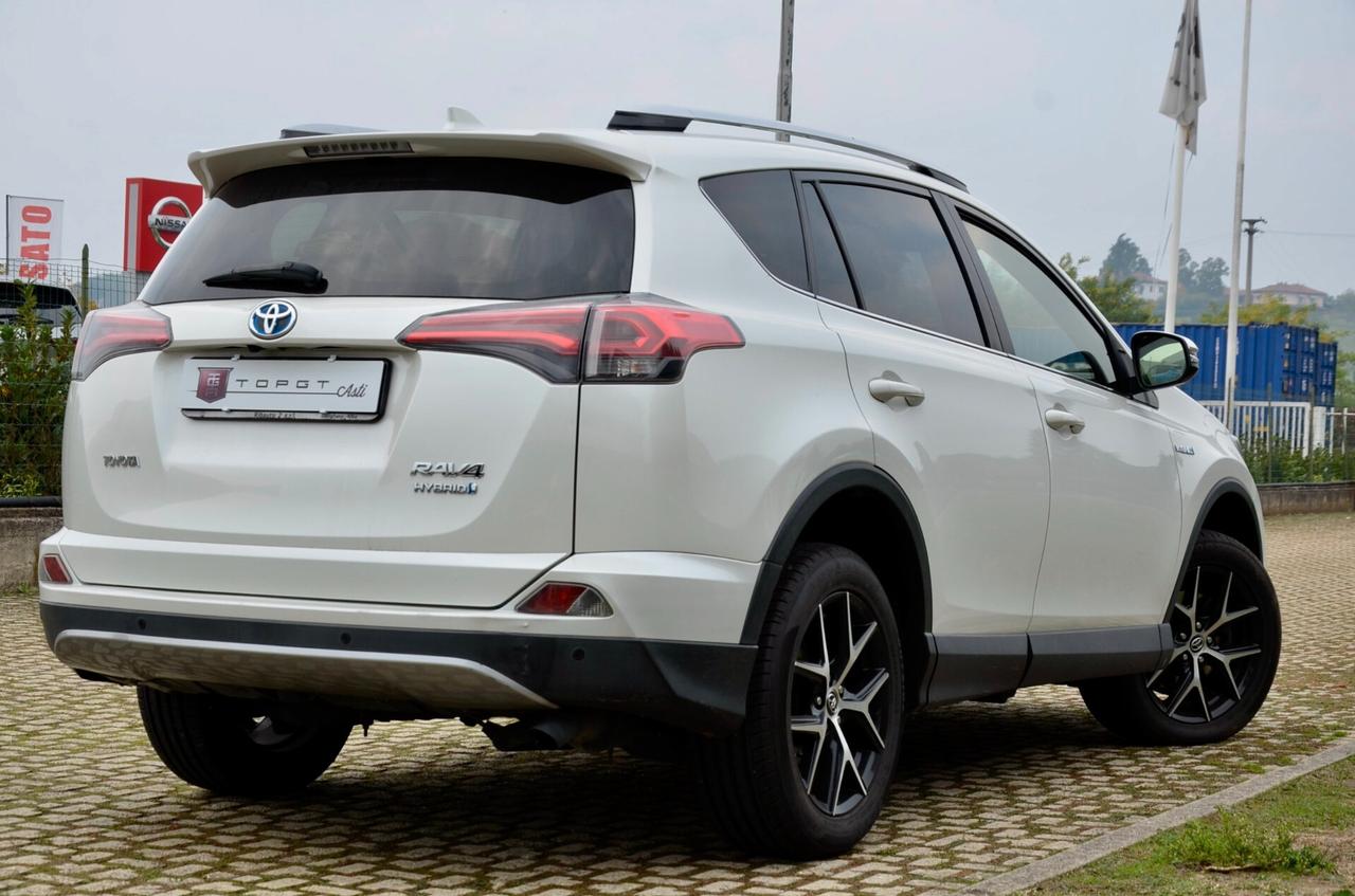 TOYOTA RAV 4 2.5 VVT-I FULL HYBRID STYLE 2WD 155cv E-CVT, UNICOPROPRIETARIO, SERVICE TOYOTA, UFF ITALIANA, EURO 6B, RETRO, FULL LED, PERMUTE
