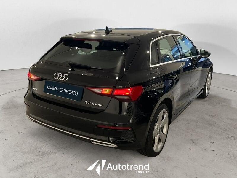 Audi A3 Sportback 30 g-tron 130 CV Automatica S tronic Business Advanced