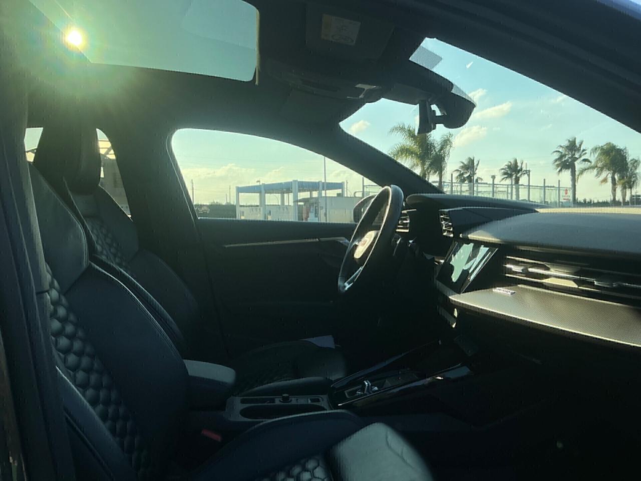 AUDI RS3 2500cc 400Cv TETTO APRIBILE GARANZIA 12 MESI -12/2021