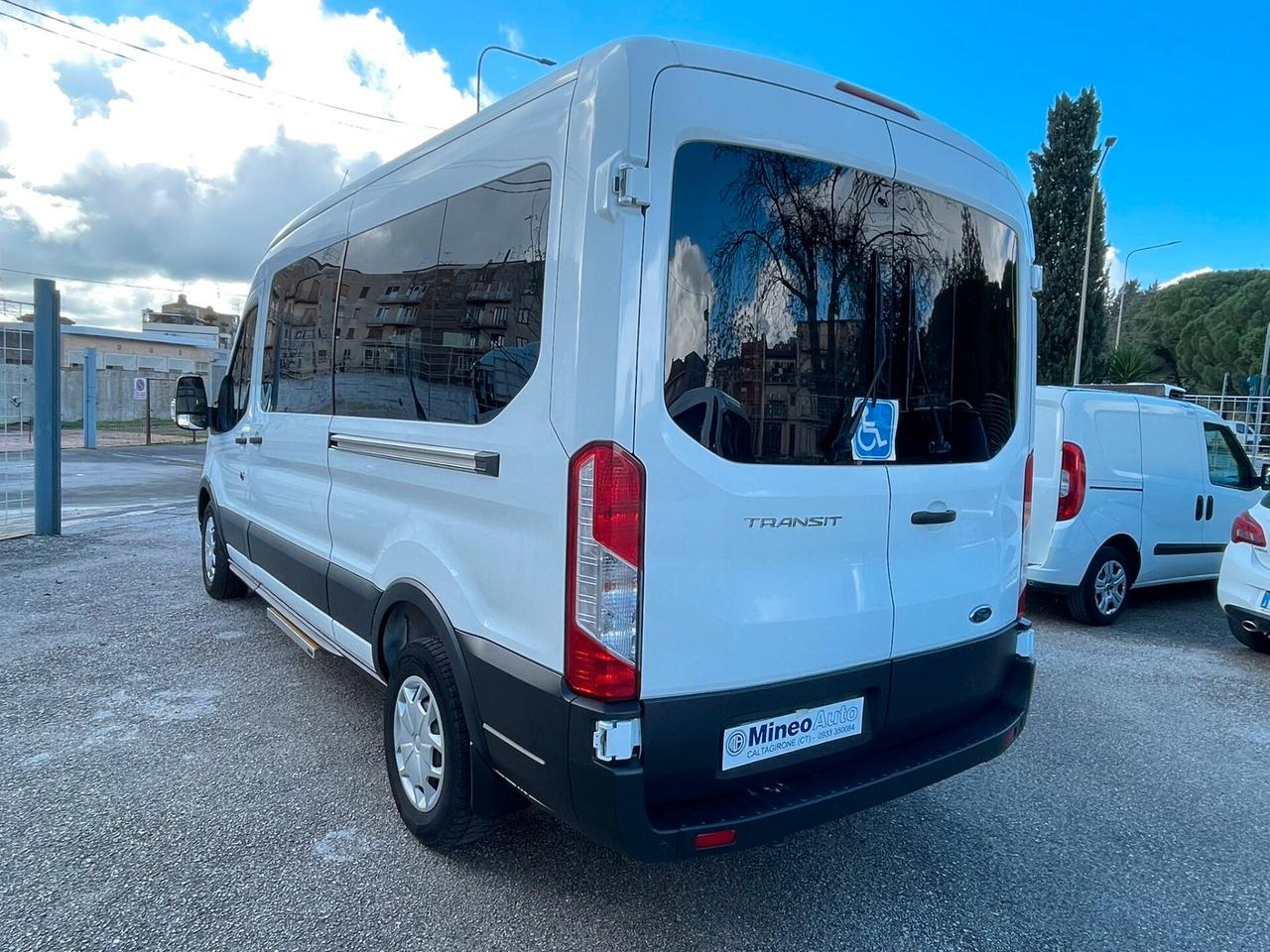 FORD TRANSIT KOMBI 9 POSTI TRASPORTO DISABILI 2021