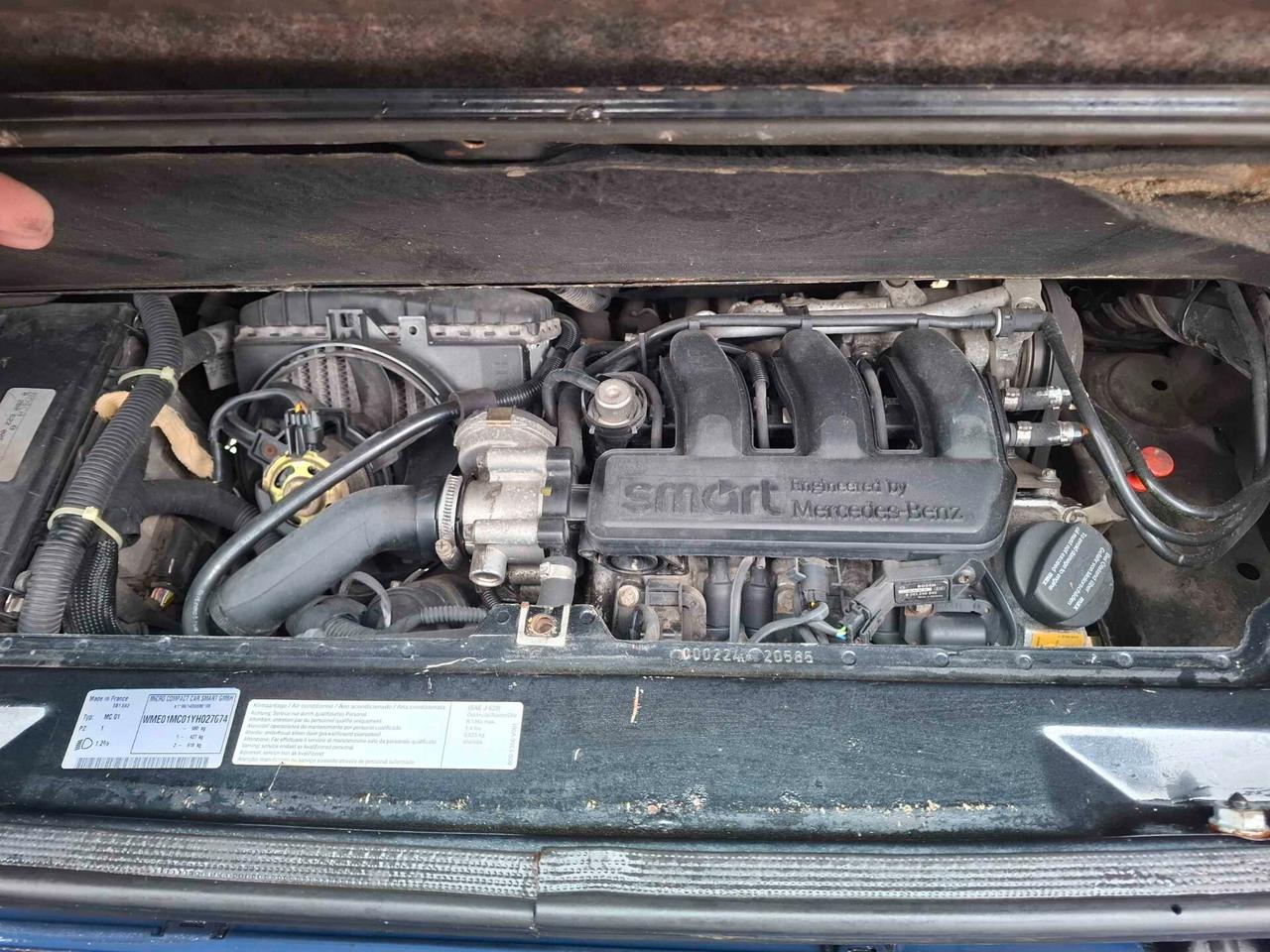 Smart 600 BENZINA TETTO PANORAMICO ANNO 2000