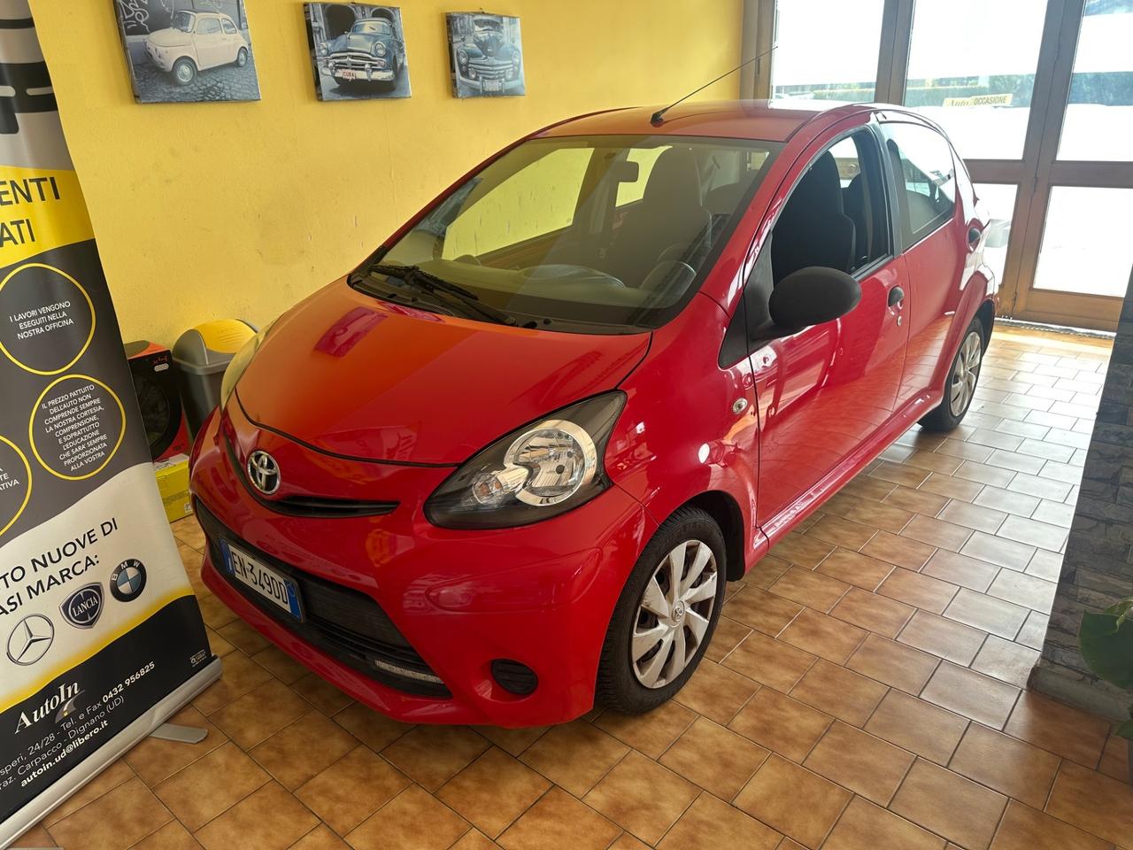 Toyota Aygo 1.0benz. 5porte 119.000km