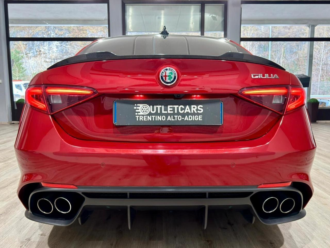 ALFA ROMEO GIULIA QUADRIFOGLIO 2.9 510cv MANUALE