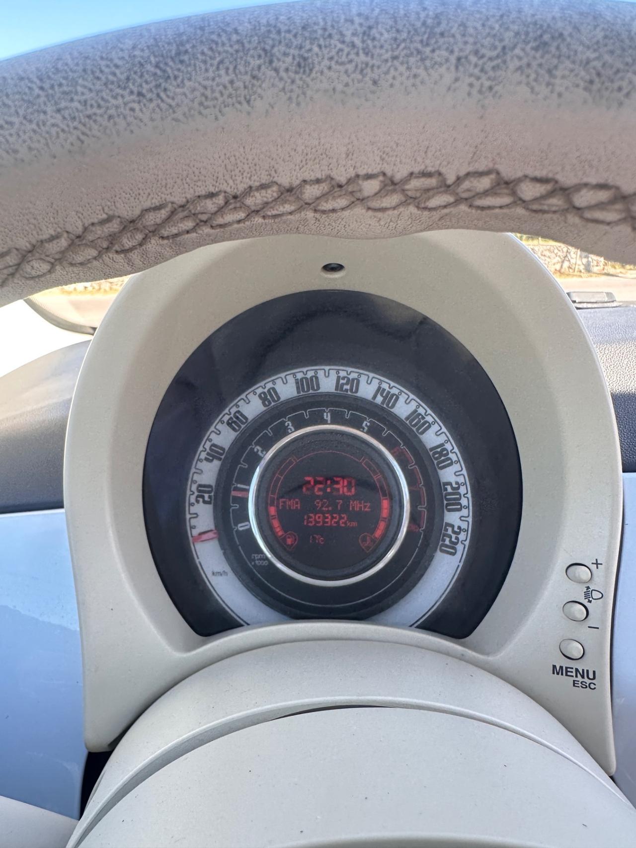 Fiat 500 1.2 Lounge-2010 TETTO/15"