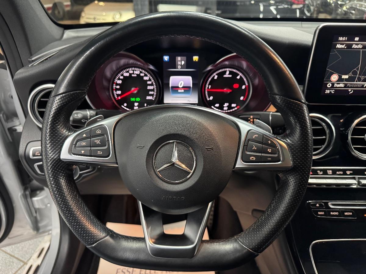 MERCEDES GLC 250d 4Matic Coupé AMG TETTO/ UNICO PROPRIETARIO/ LED