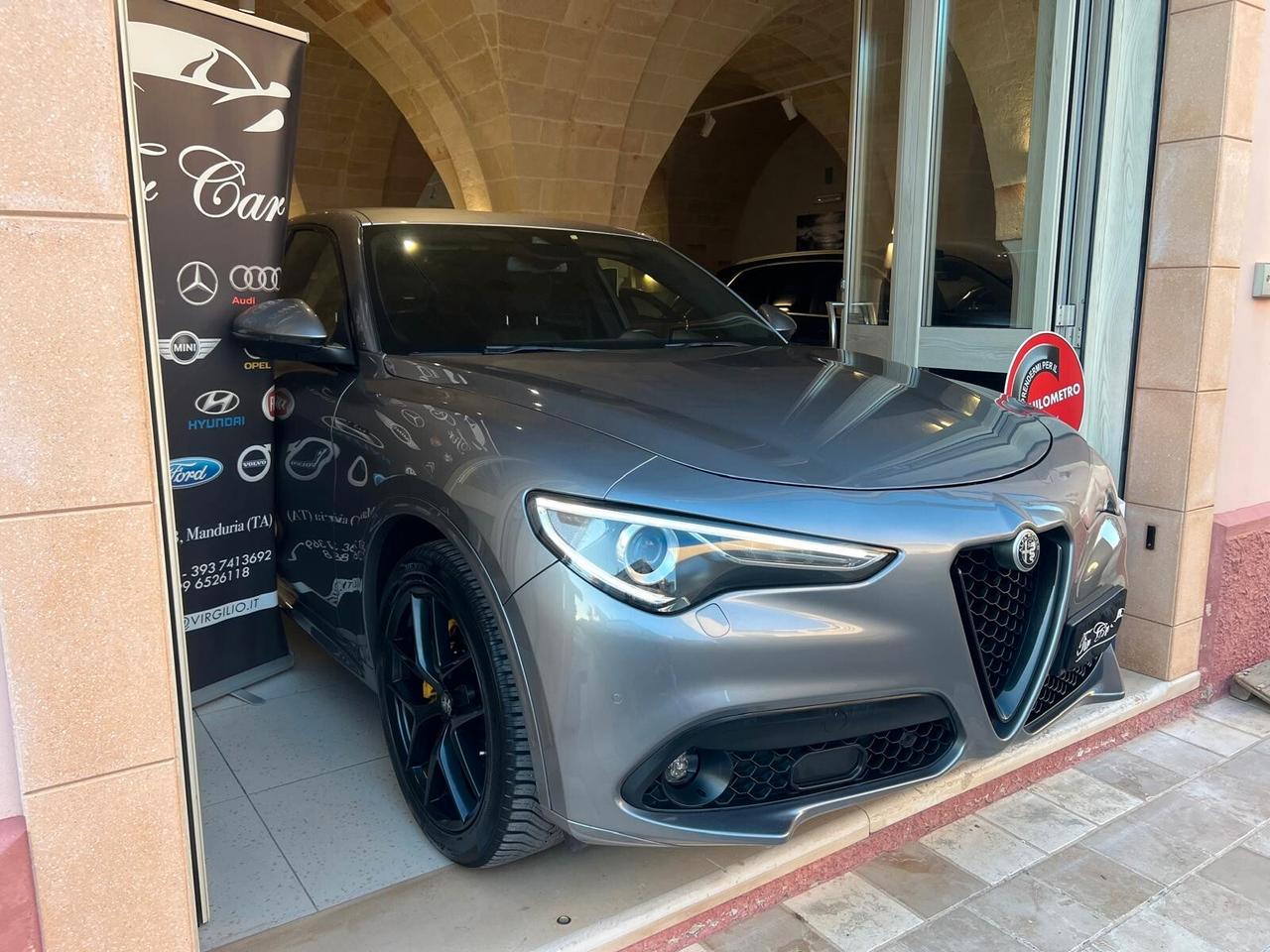 ALFA ROMEO STELVIO VELOCE 2.2 210CV Q4 PELLE NAVI CAM ANNO 2021