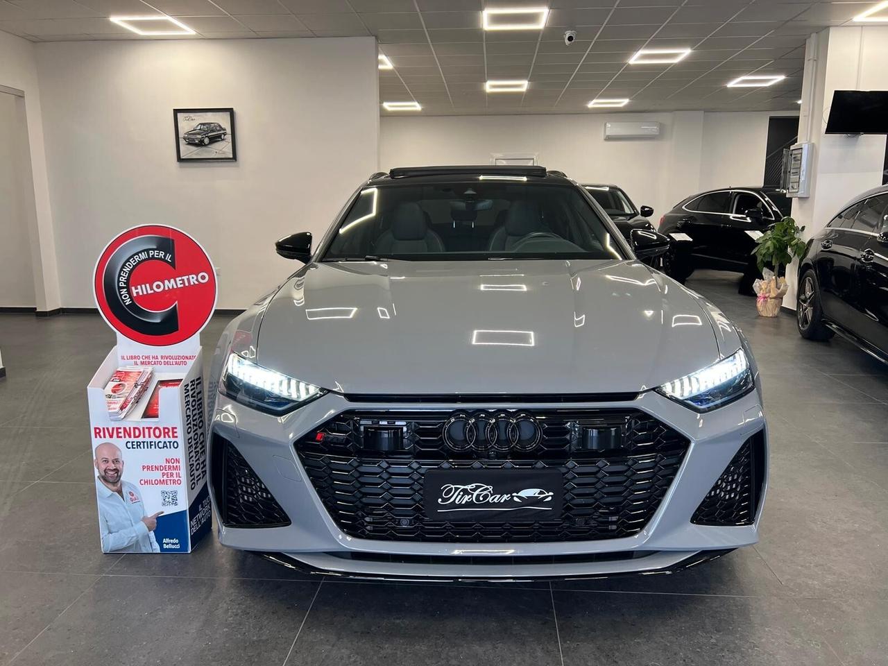 AUDI RS6 AVANT 4.0 V8 MHEV 600CV QUATTRO TETTO PELLE NAVI ANNO 2023