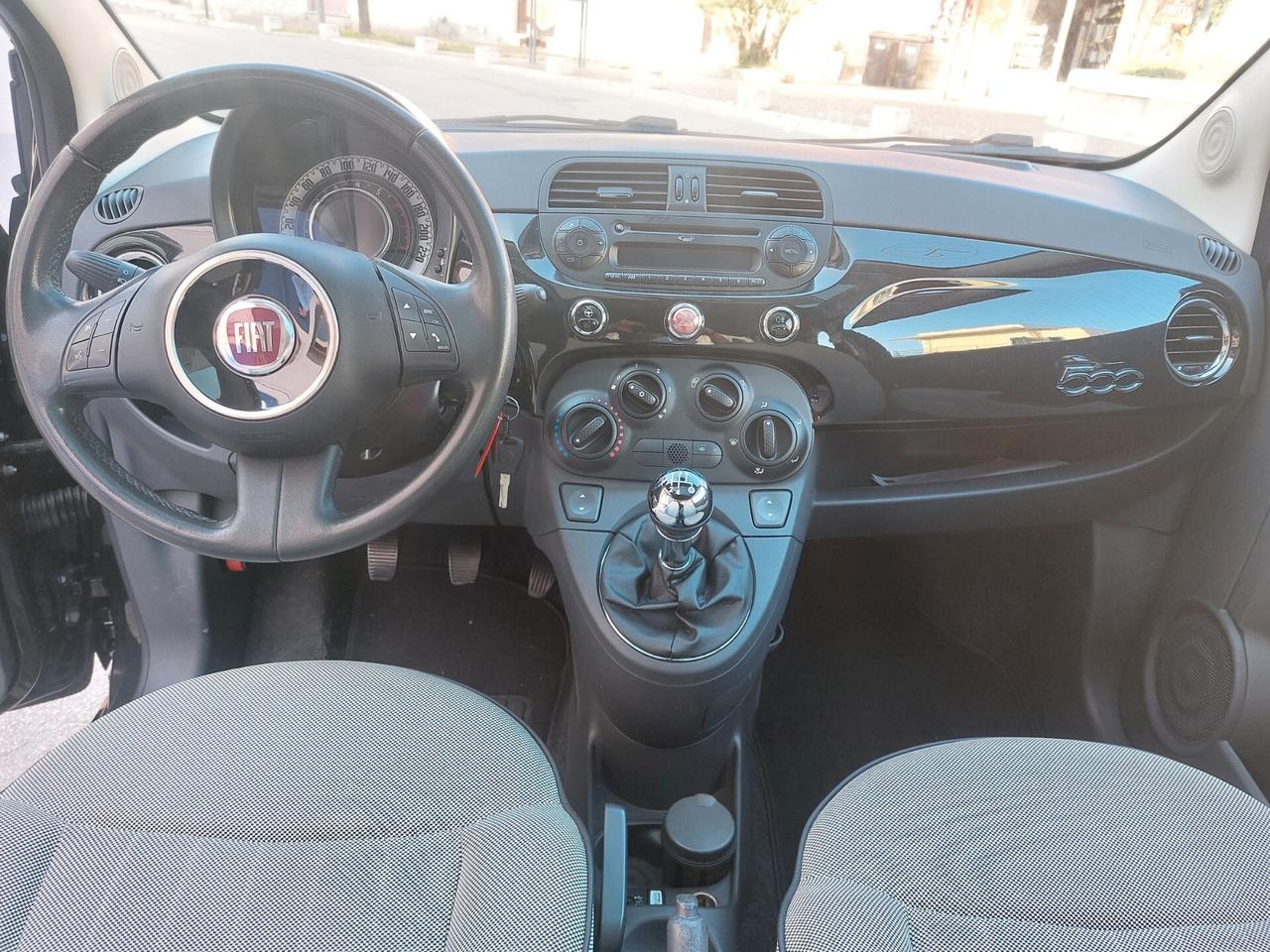 FIAT 500 1.2 BENZ 51KW 70CV 2013 LOUNGE TETTO PANORAMICO BLUETOOTH PERFETTA