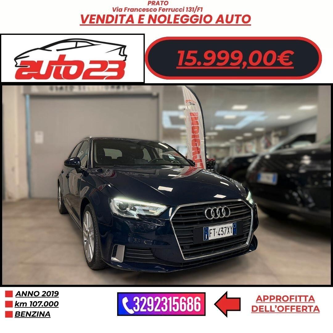 Audi A3 SPB 30 TFSI S tronic Sport 116CV Ok Neopatentati
