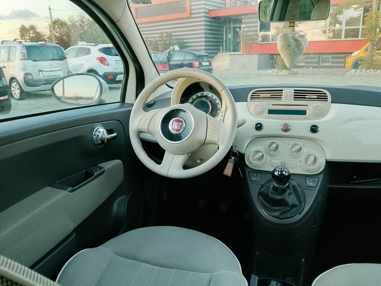 Fiat 500 1.2~GPL~NEOPAT~140.000~2012